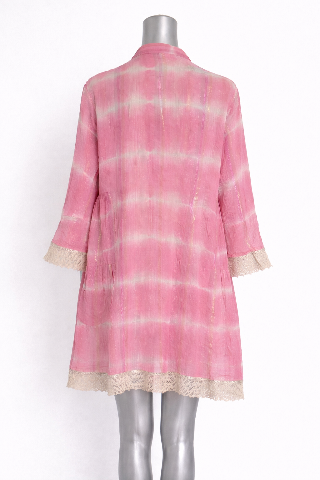 Luna Garden Embroidered Tunic Dress