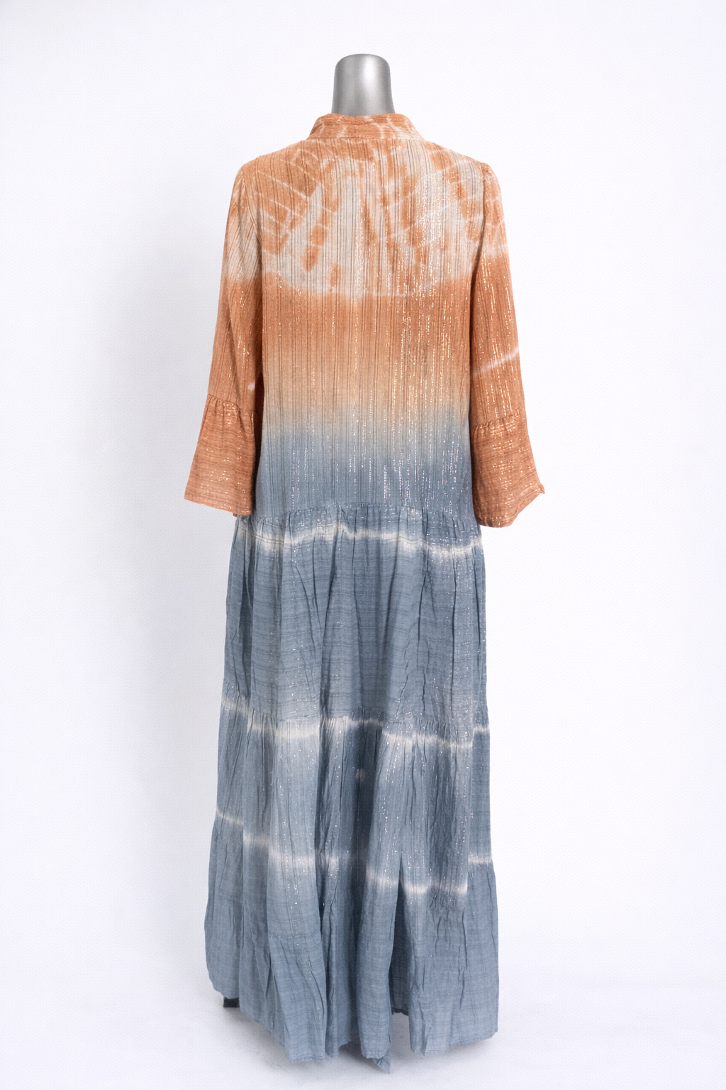 Coastal Muse Ombre Embroidered Maxi Dress