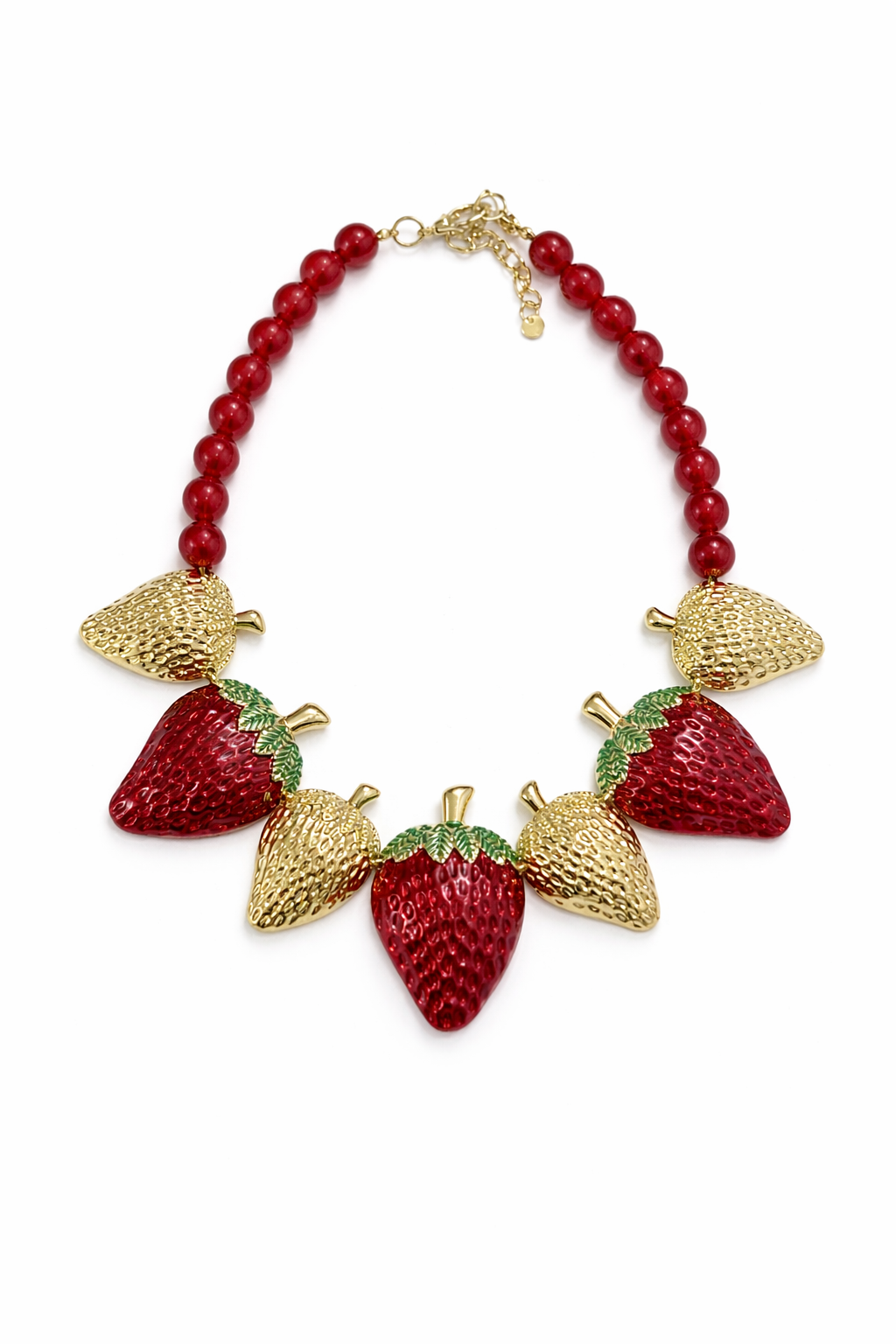 Rouge Berry Luxe Statement Set