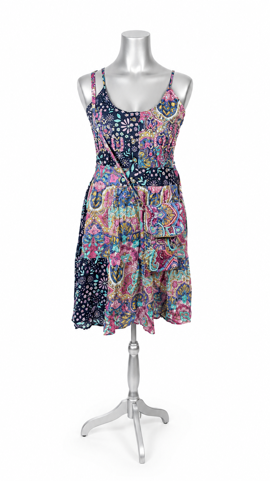 Vintage Doll Beaded Sundress Set
