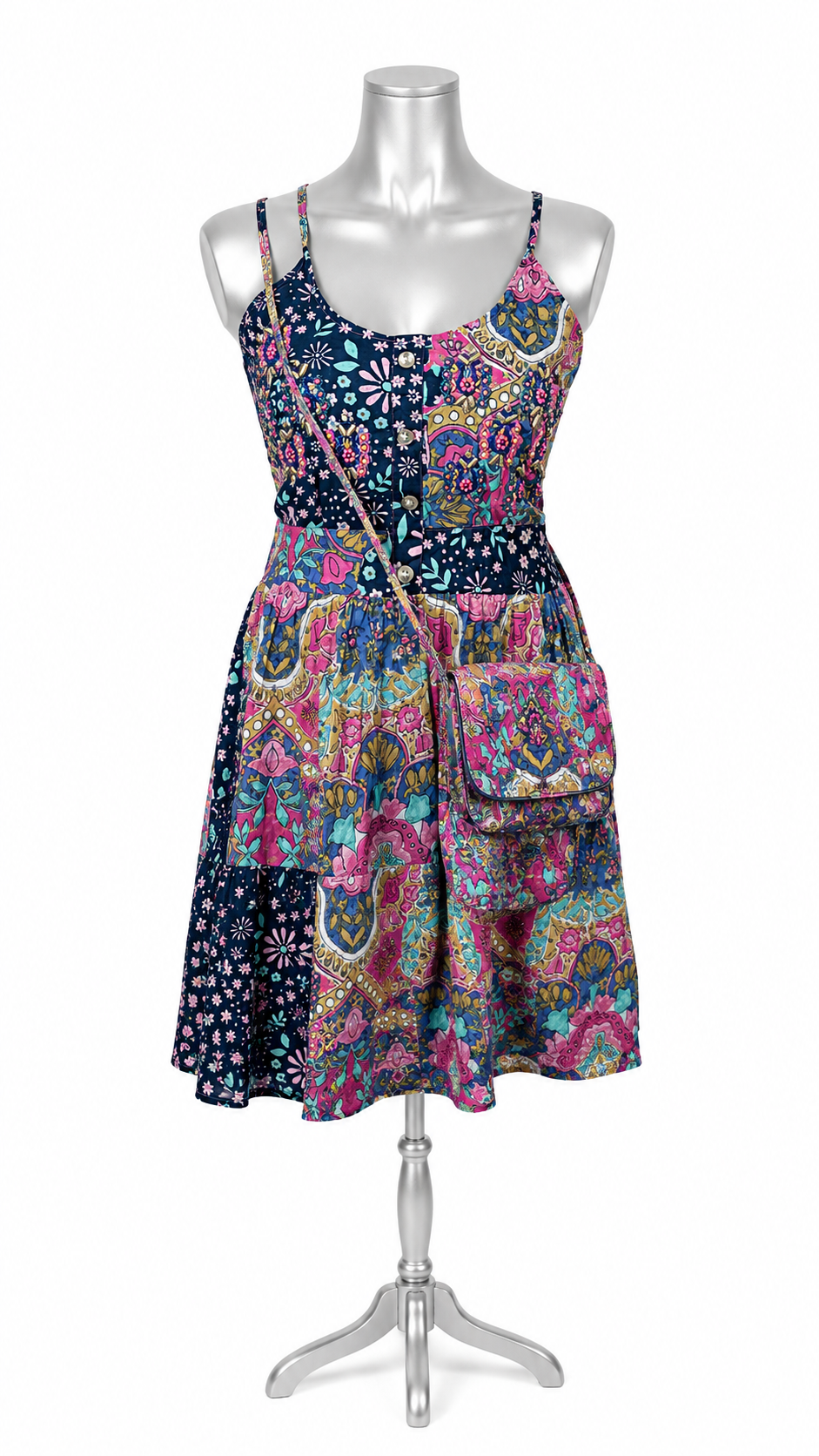 Vintage Doll Beaded Sundress Set