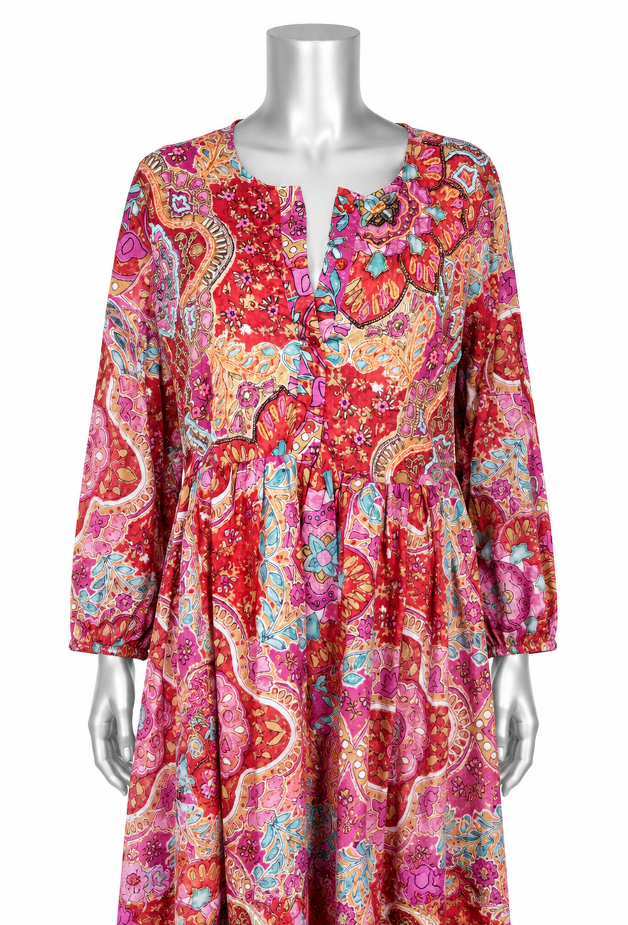 Vintage Doll Riviera Beaded Midi Dress & Hat Set