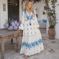 Azure Moon Heirloom Maxi Dress