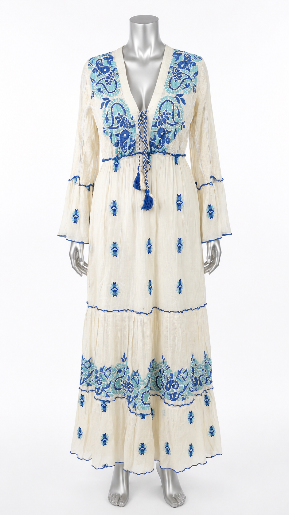 Azure Moon Heirloom Maxi Dress