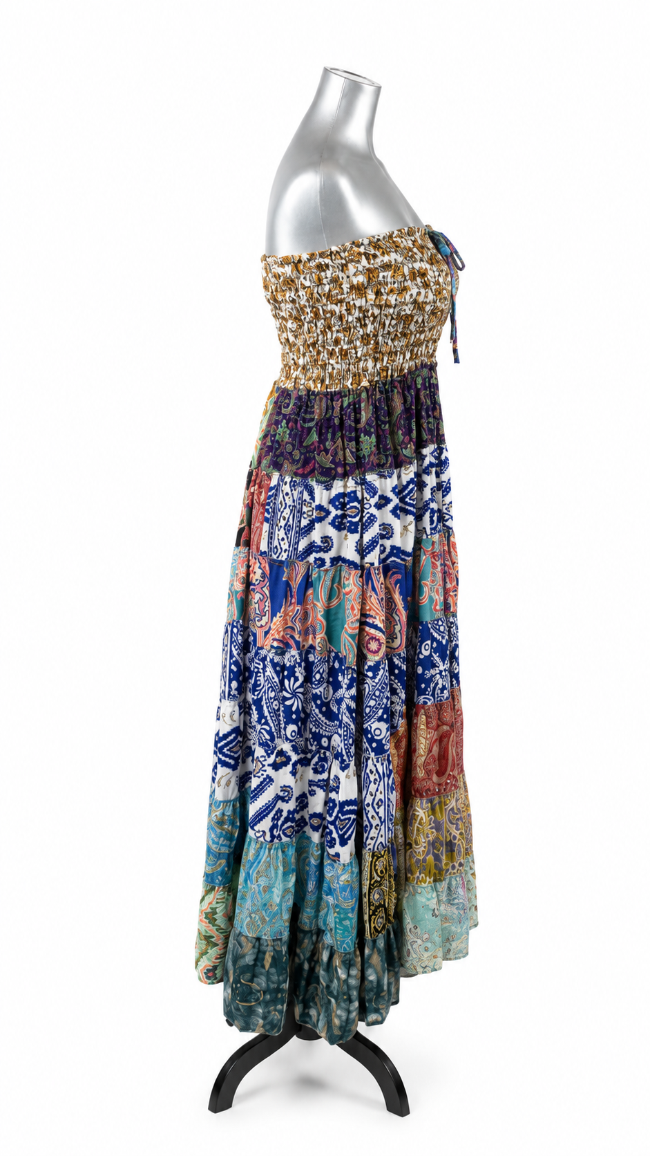 Nomad Mosaic Goldfleck Maxi Dress