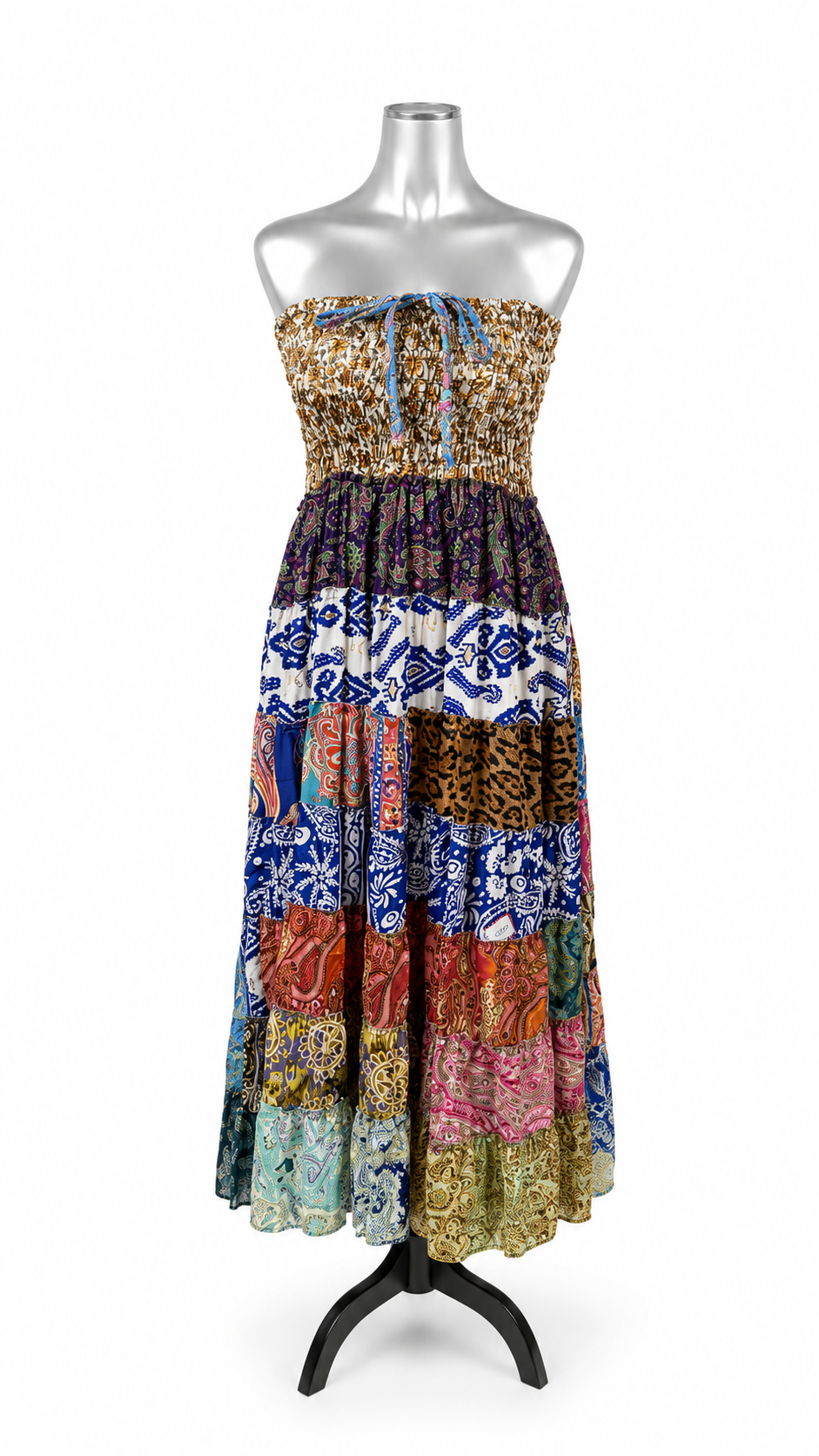 Nomad Mosaic Goldfleck Maxi Dress
