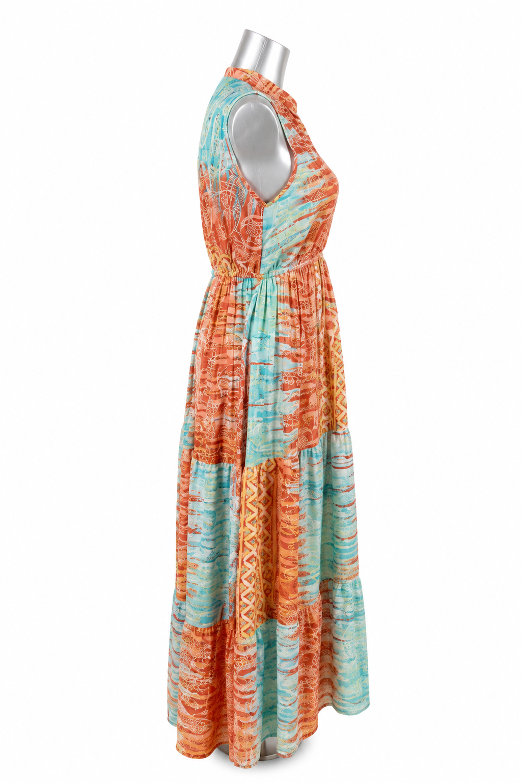 Sunwashed Mirage Goldfleck Maxi Dress