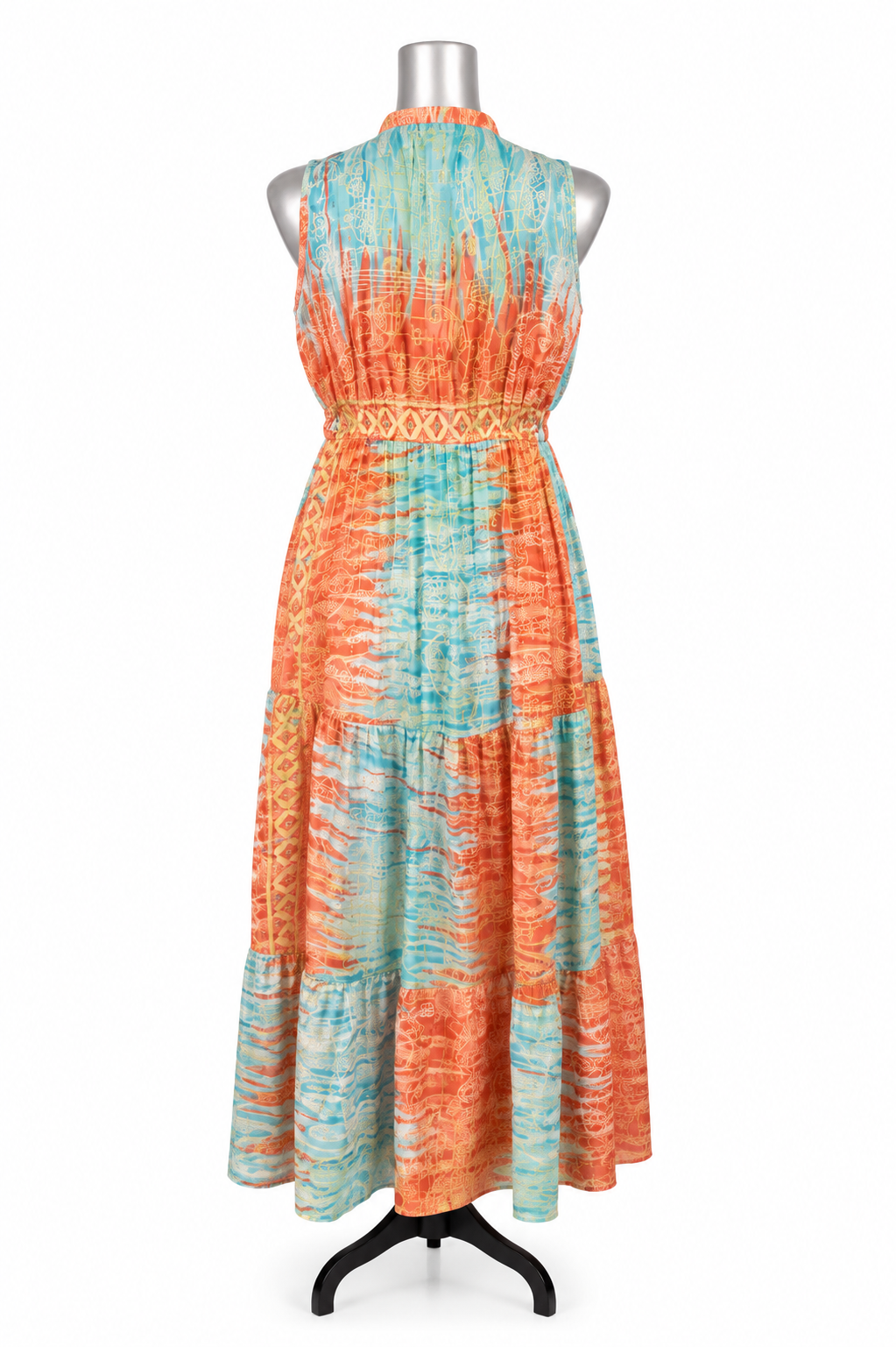 Sunwashed Mirage Goldfleck Maxi Dress