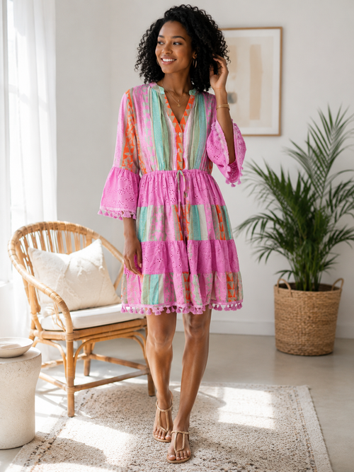 Candy Coast Tassel Dress