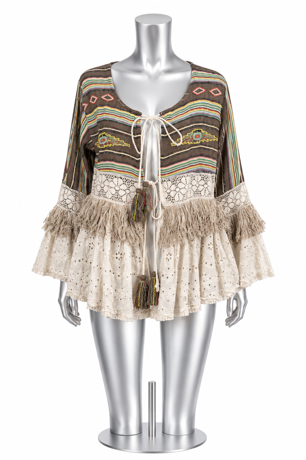 Desert Moon Hand-Beaded Jacket