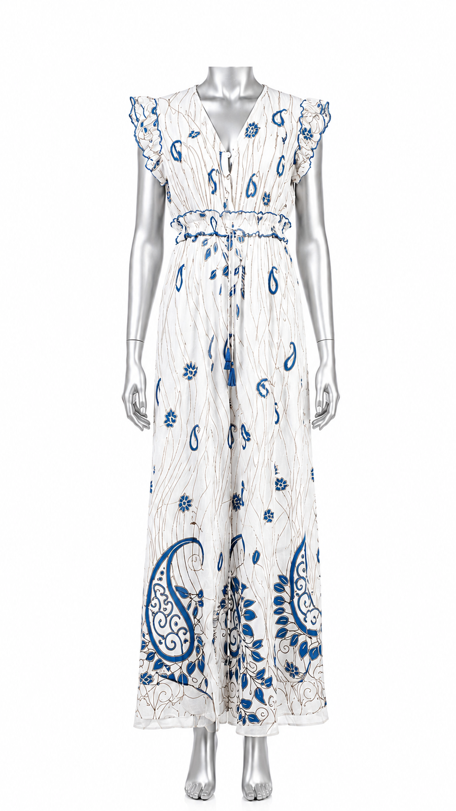 Santorini Breeze Cotton Jumpsuit