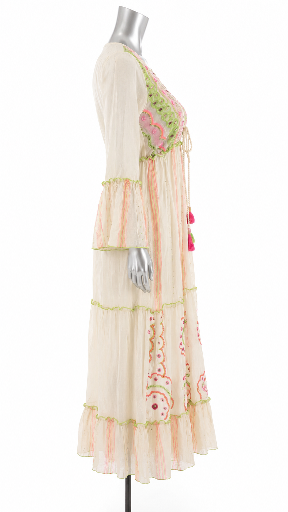 Electric Wildflower Embellished Maxi