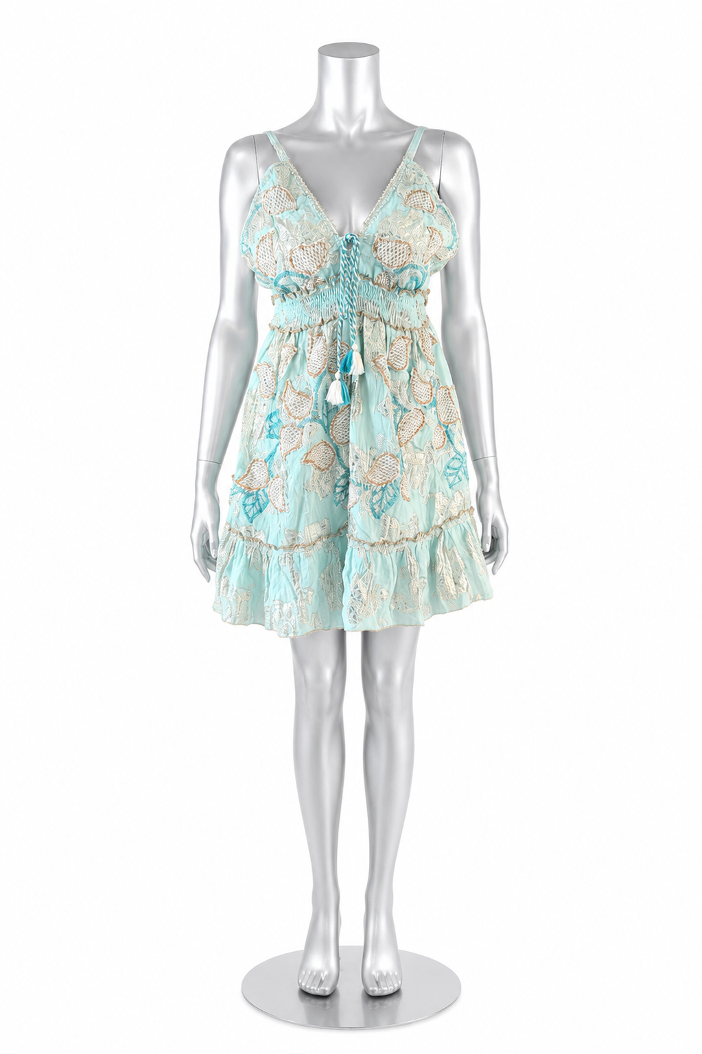Turquoise Treasure Embellished Sundress