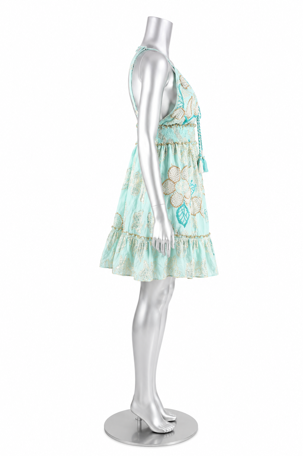 Turquoise Treasure Embellished Sundress