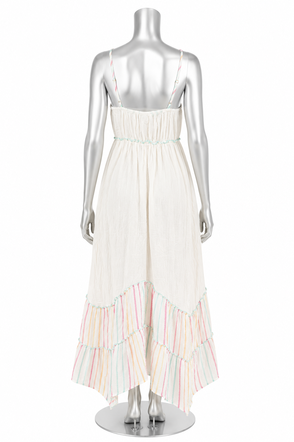 Sunlit Bloom Embroidered Maxi Dress