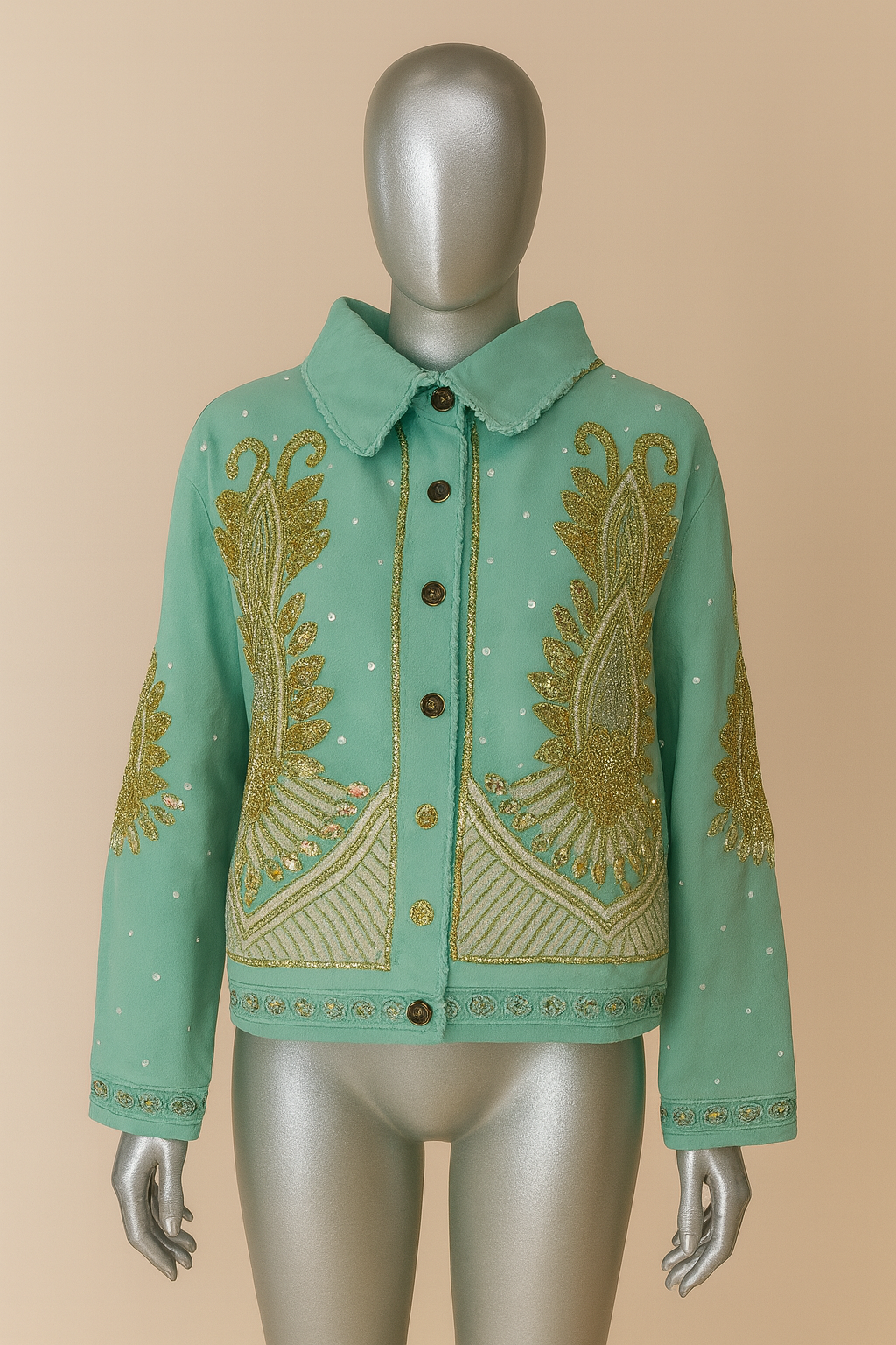 Emerald Radiance Jacket