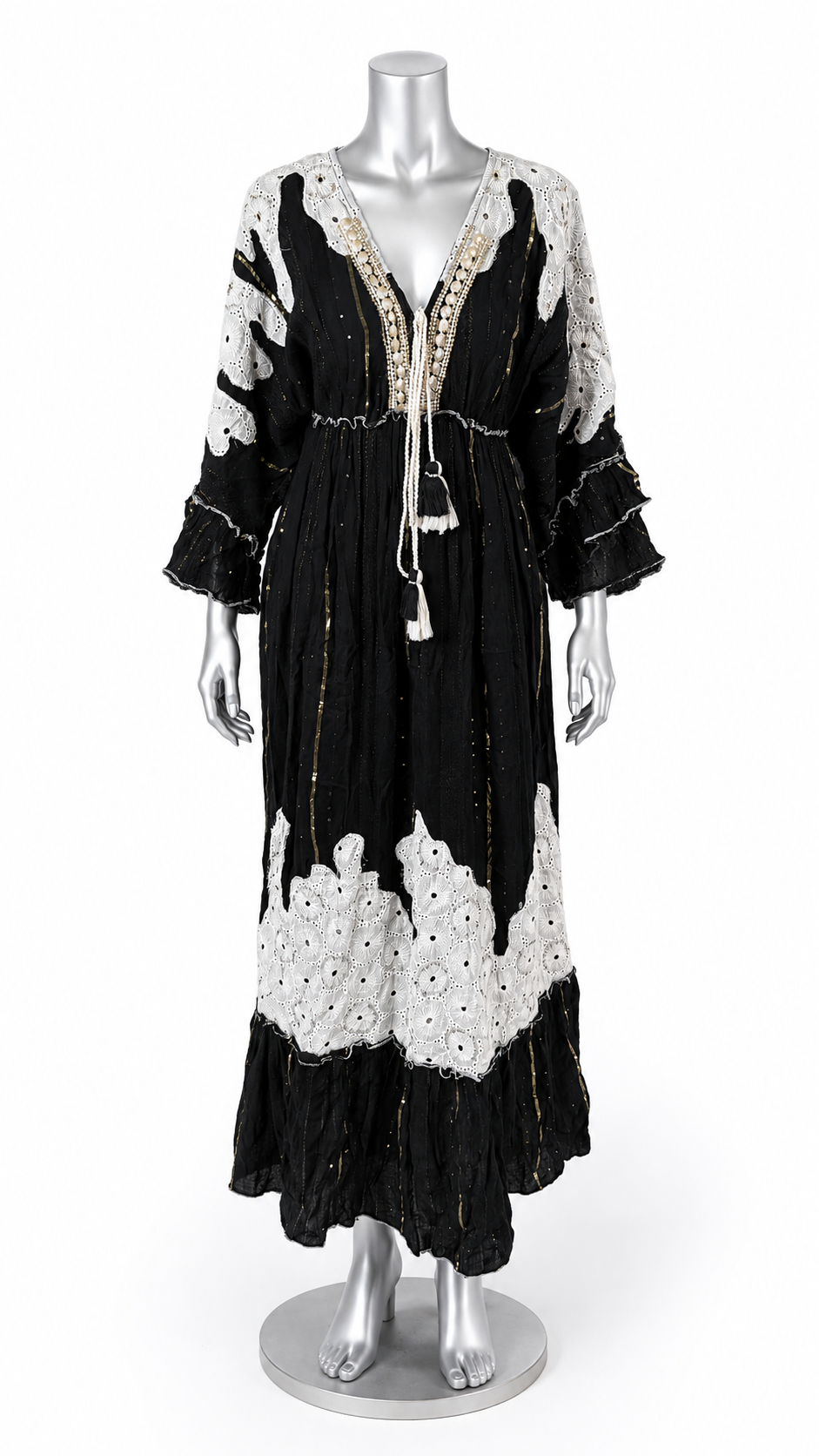 Midnight Pearl Reverie Maxi Dress