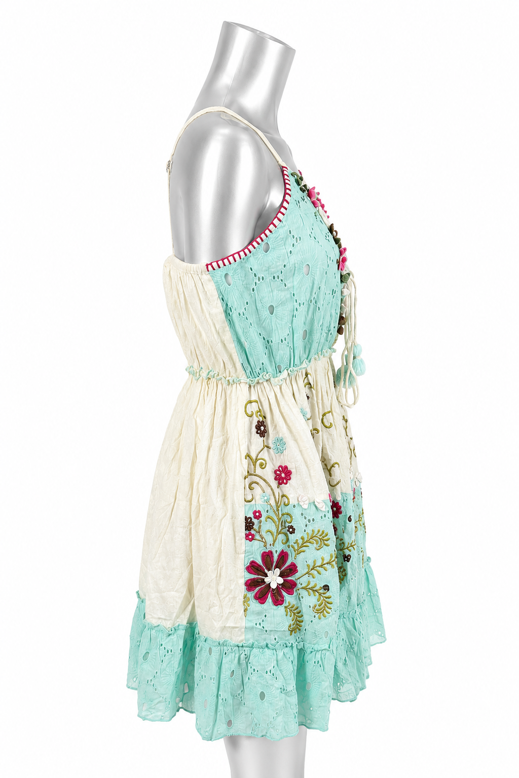 Mint Blossom Daydream Mini Dress