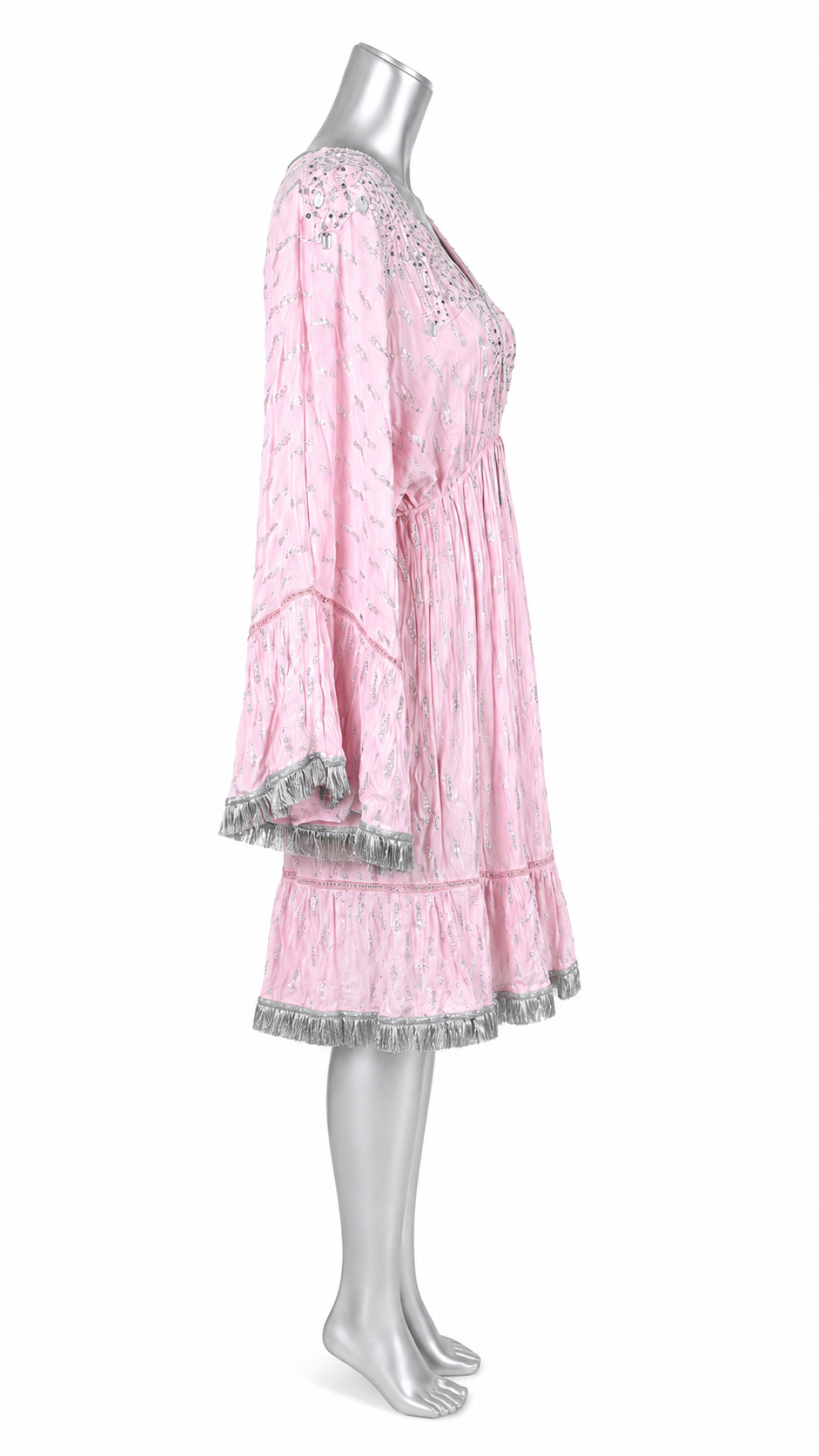 The Blush Stardust Viscose Dress
