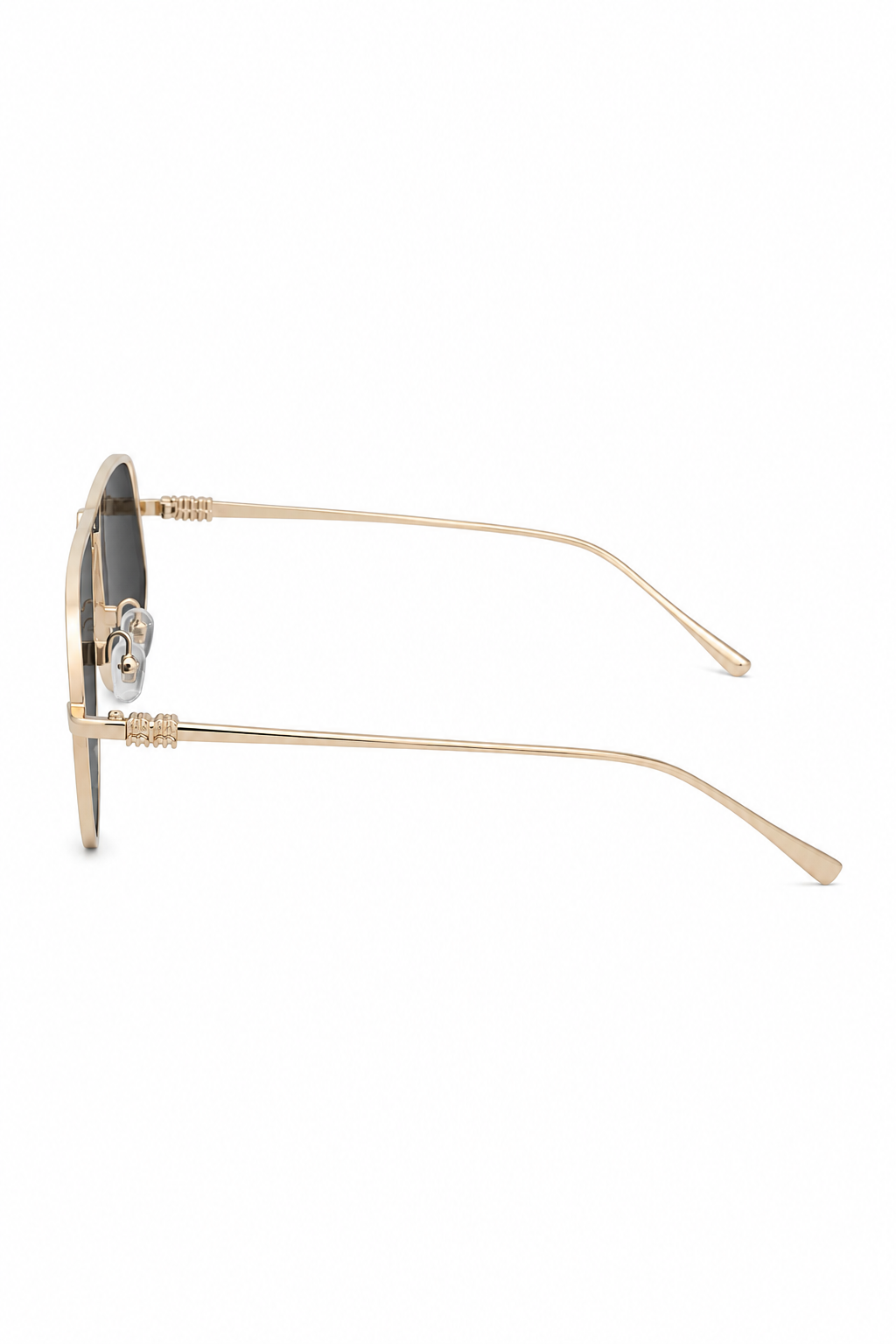 Golden Horizon Shield Sunglasses