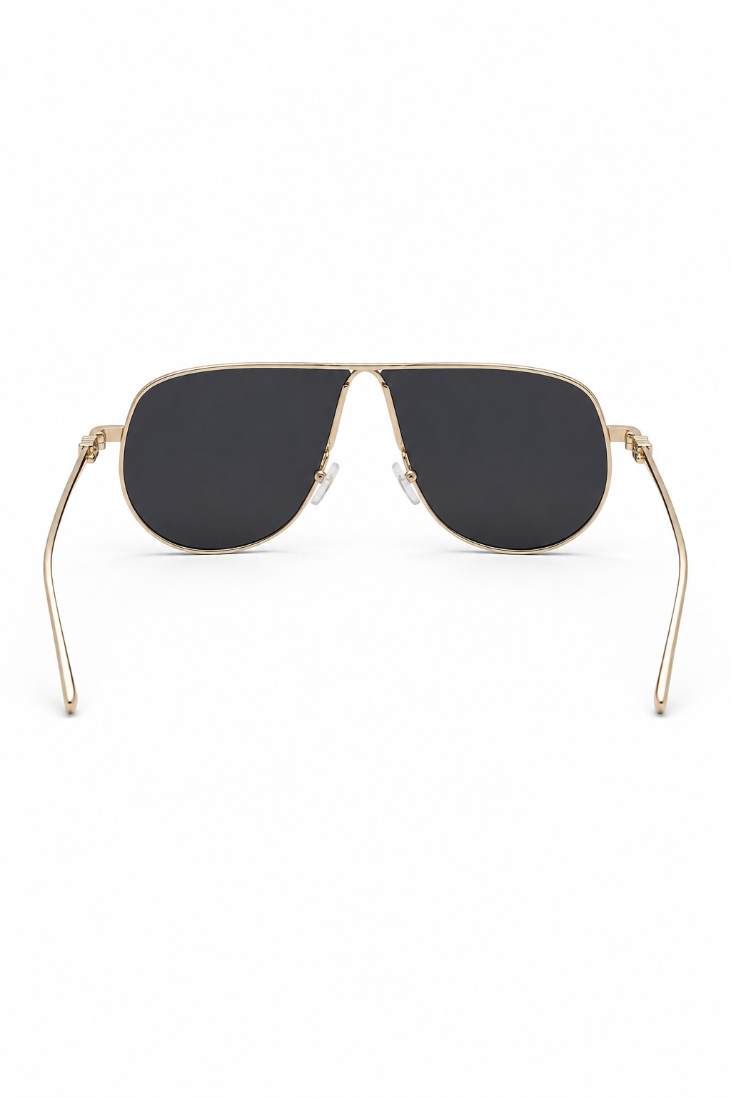 Golden Horizon Shield Sunglasses