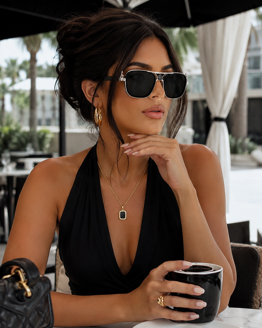 Midnight Monarch Sunglasses