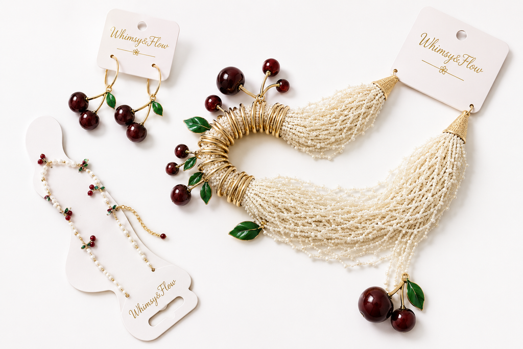 Cherry Blossom Luxe Jewelry Set
