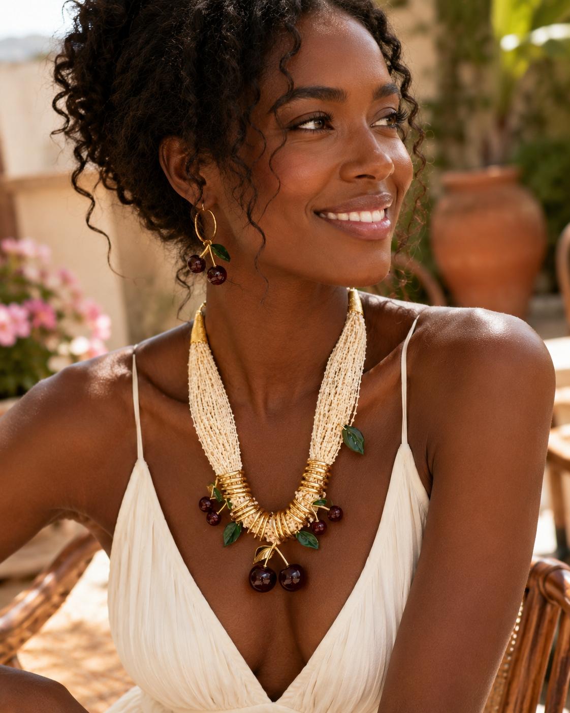 Cherry Blossom Luxe Jewelry Set
