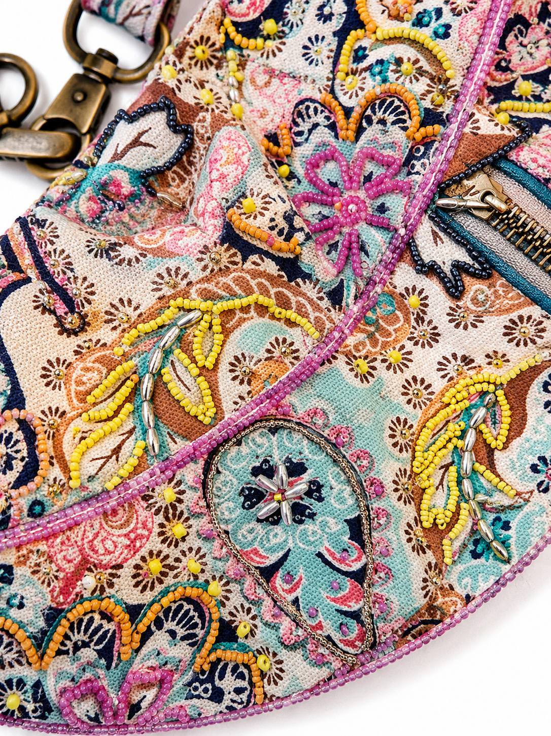 Bohemian Bloom Convertible Hat & Crossbody Set
