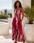 After Dark Ruffle Maxi Dress