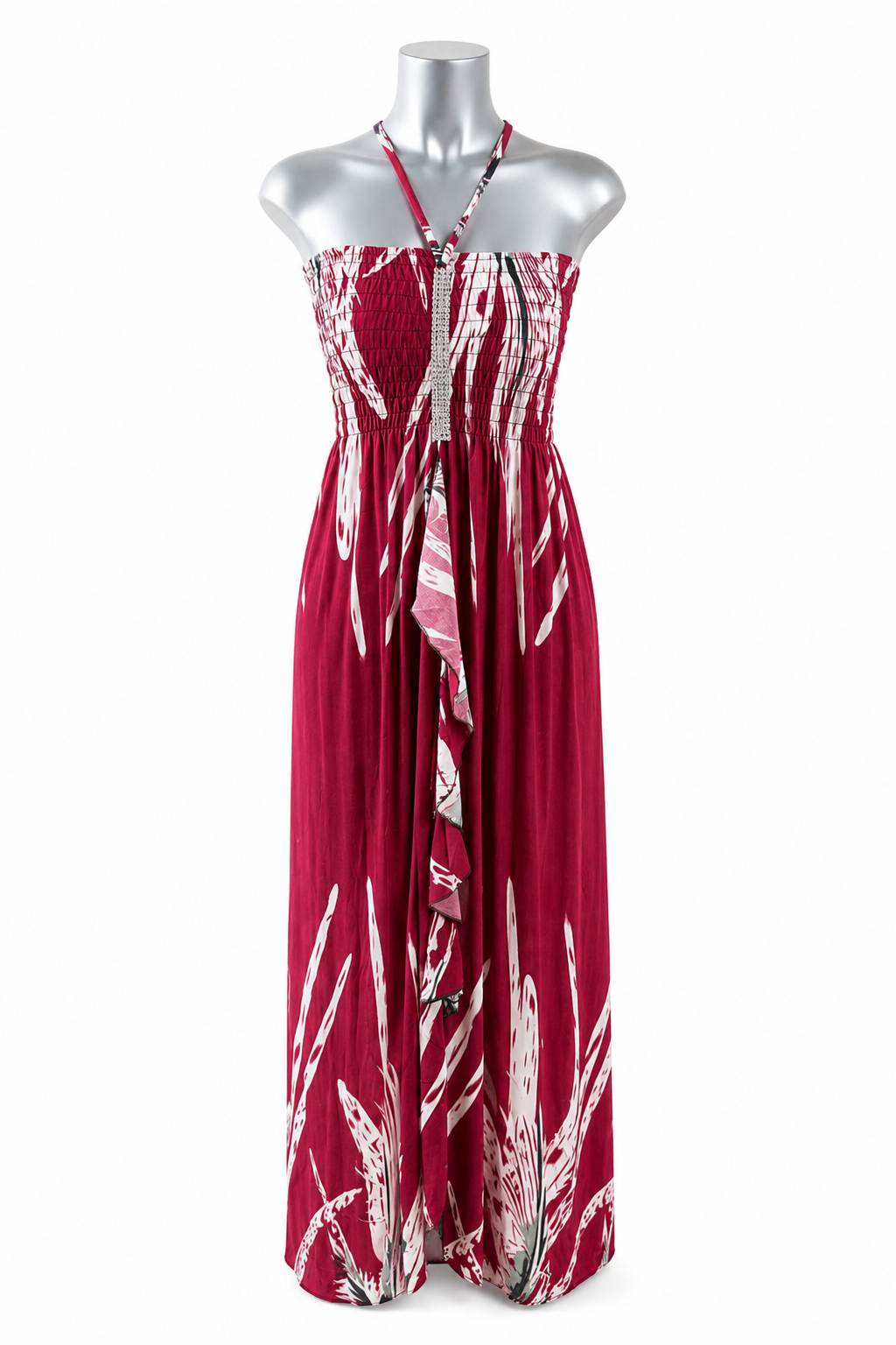 After Dark Ruffle Maxi Dress