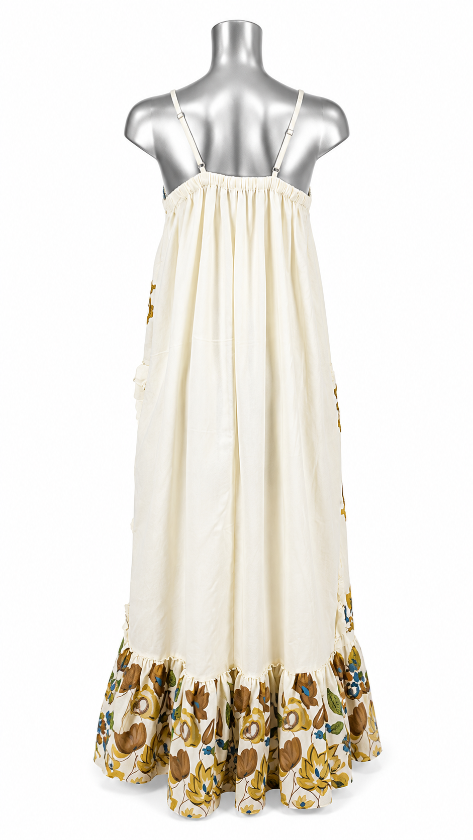 Coral Coast Cowrie Linen Maxi Dress