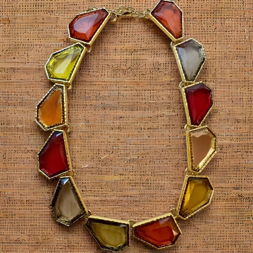 Aurora Shard Statement Necklace