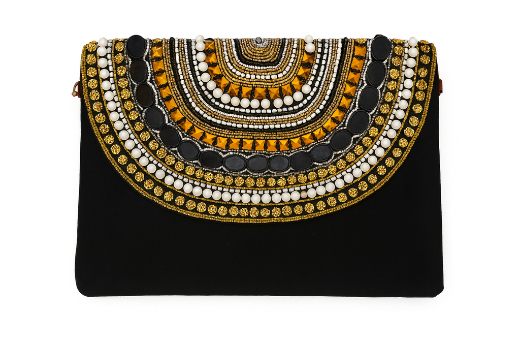 Aurelia Regal Embellished Couture Clutch